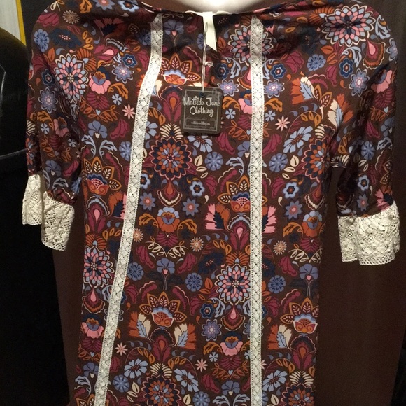 Matilda Jane Make Believe Floral Dress - Picture 8 of 12